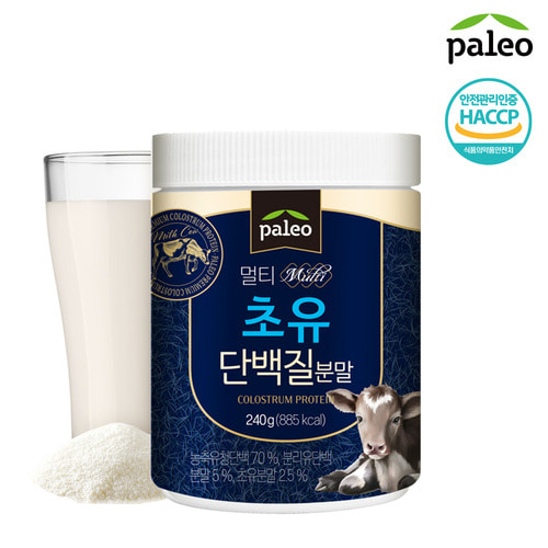 [팔레오] 초유 단백질 240g 1통+전용스푼 증정